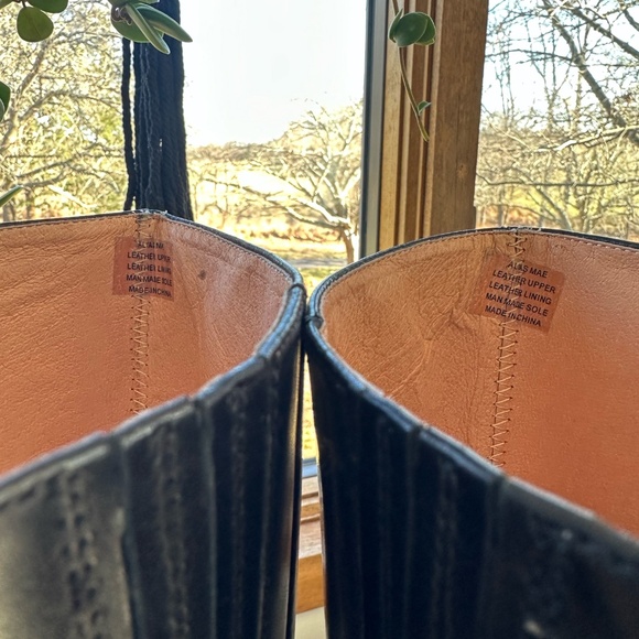 Alias Mae Australia Donni Lug Sole Black Leather Boots - Picture 16 of 16